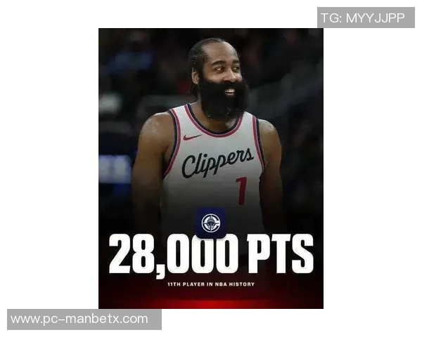 哈登生涯得分逼近28000分即将成为NBA历史第11位28000分先生